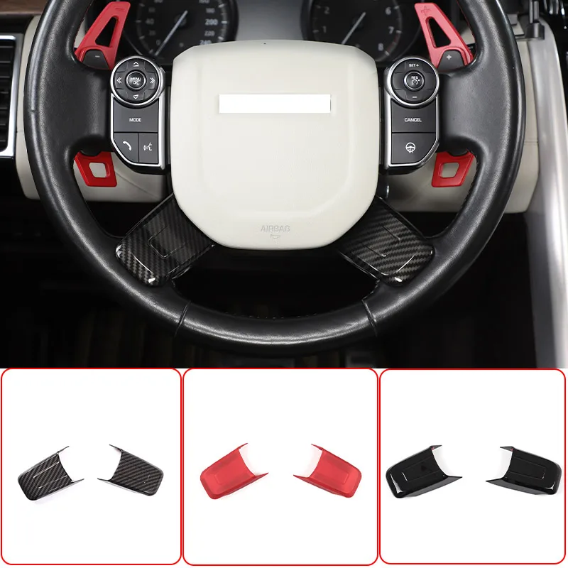 

For Land Rover Range Rover Vogue 2013-22 Discovery 5 2017-2022 Car Under Steering Wheel Decorative Cover Sticker Car Accessories