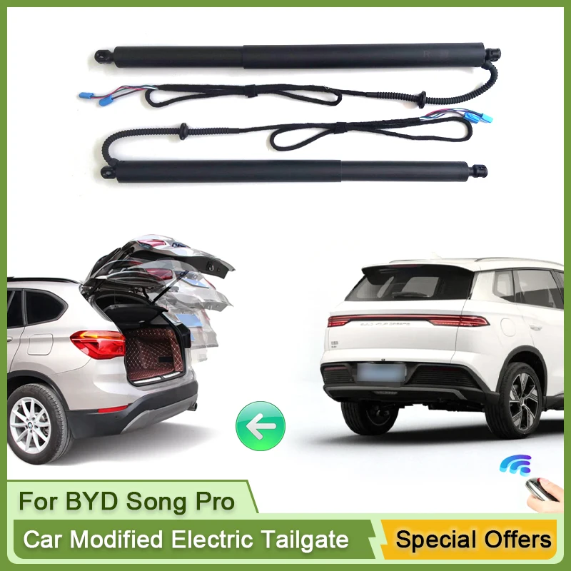 

Для BYD Song Pro 2023 2024 автомобильная электрическая фотоподъемная распорка автомобиля мощная система подъема задней двери комплект для багажника