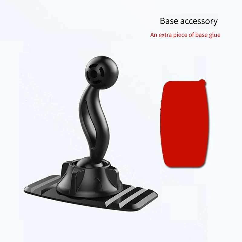 

Car Phone Holder Base Universal 17mm Dual Ball Head for Car Dashboard Magnetic Gravity Cellphone Mount Stand Car Phone Accessory
