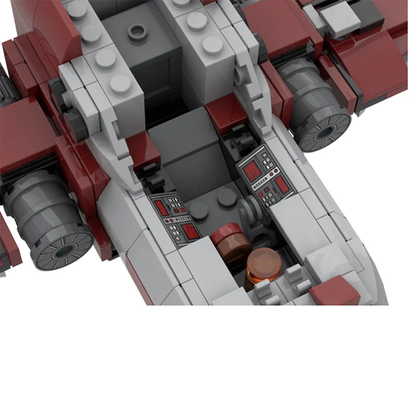 

MOC Building Blocks No Man's Sky: RADIANT PILLAR BC1 Science Fiction Spacecraft