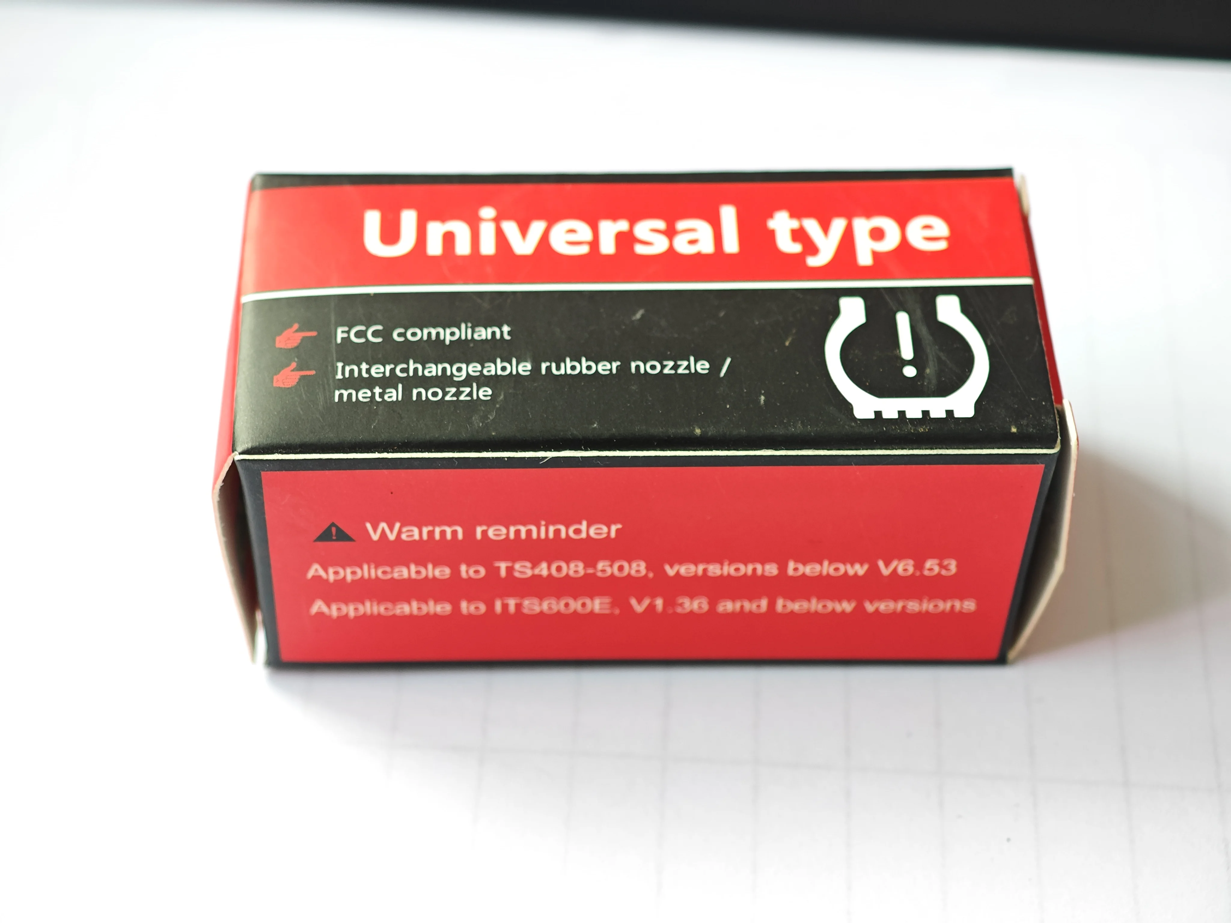 TPMS Programmable Tire Pressure Sensor Universal 315-433MHz Dual Frequency Black Metal Sensor - Image 4