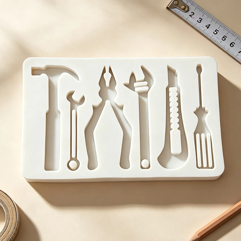 Hardware-Werkzeug, Silikonform, Harz-Werkzeuge, Sugarcraft, Schokolade, Cupcake, Backform, Fondant, Kuchendekorationswerkzeuge – Detail 6