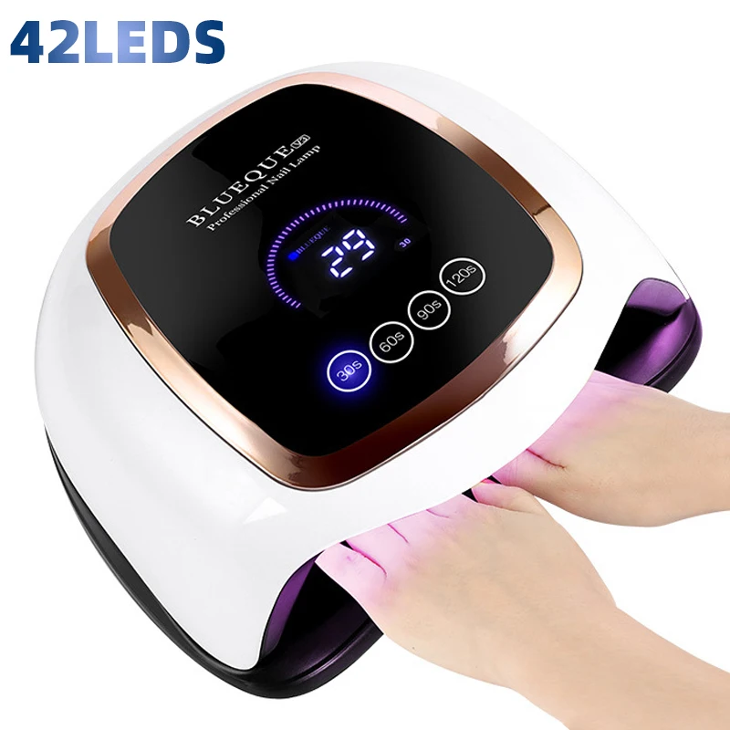 42LEDs Nail Drying Lamp For Manicure UV LED Lamp For Nails Drying Manicure Lamp With Auto Sensor Professional Nail Salon Tools