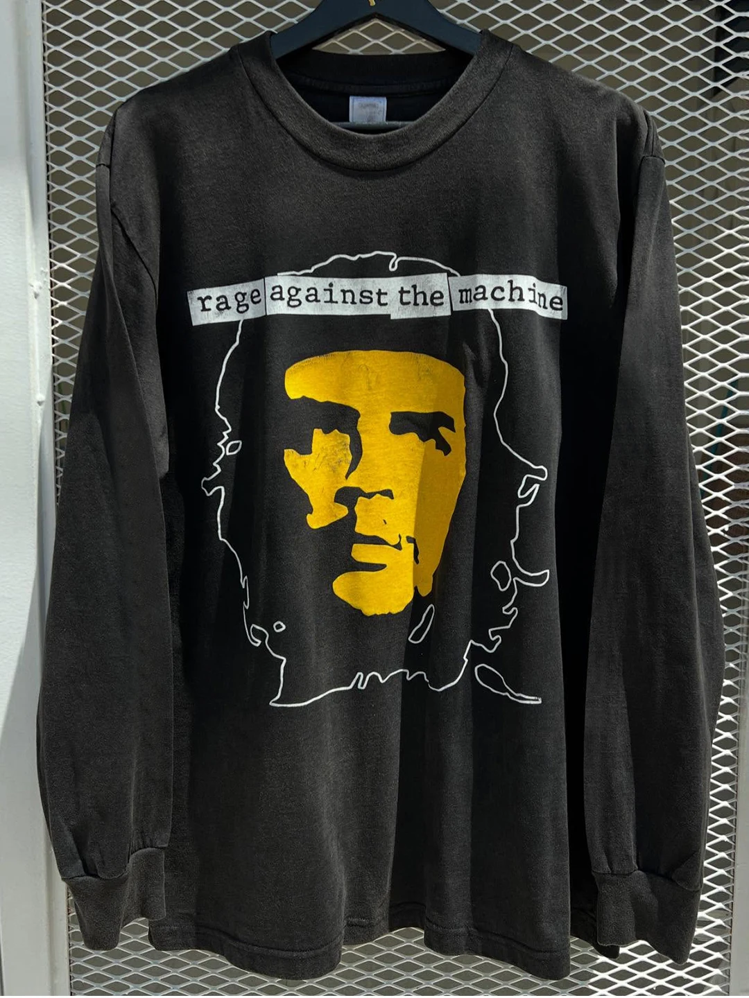 Rage against the Machine Band American Style Long Sleeve T-Shirt Vintage Print Casual Breathable Cotton Tee for Teens And Youth