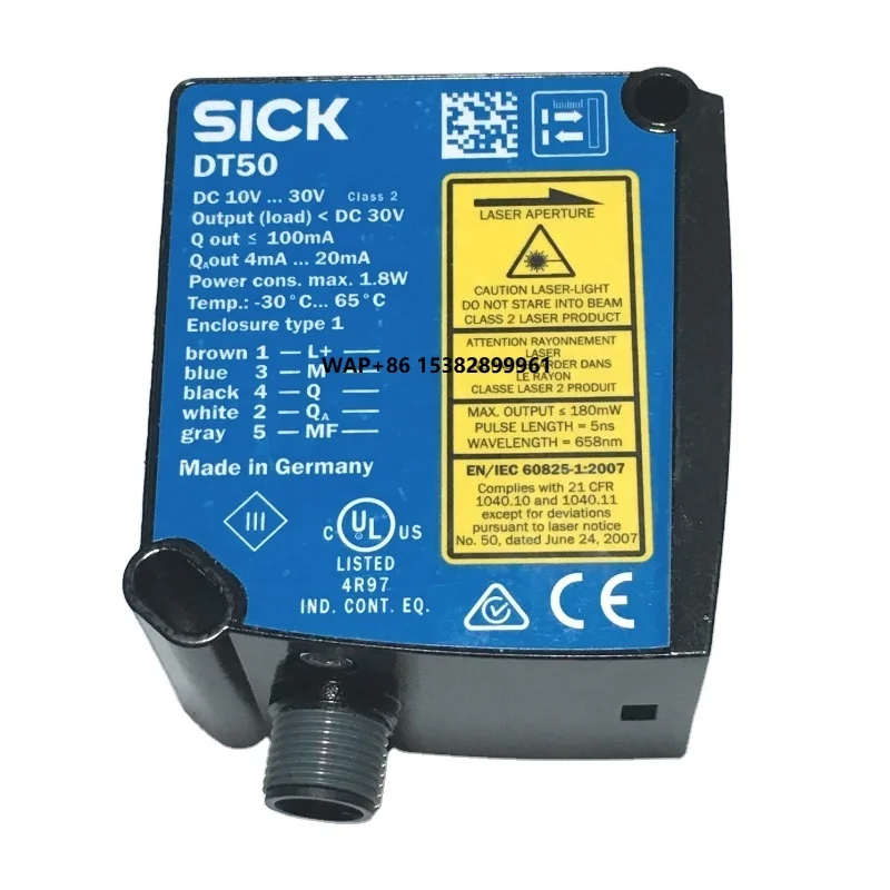 New arrival Measuring range 200 to 30000mm DT50-2B215252 1065661 pnp Mid range distance  sensors sick sensor