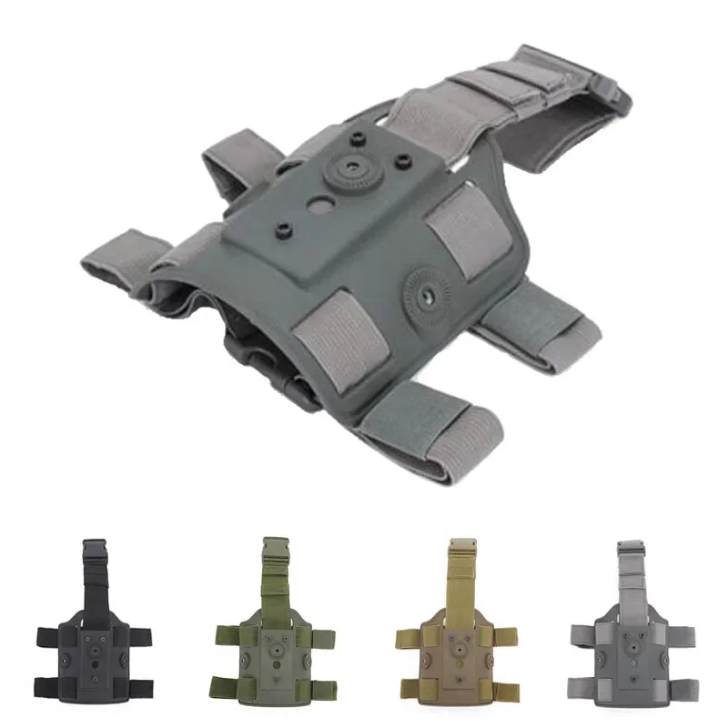 

Tactical hunting air gun P226/1911/Glock 17 19/M9/USP universal holster landing leg platform shotgun accessories