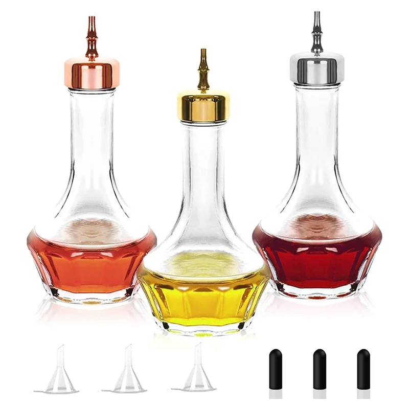 AB11-Bitters Bottle Set Of 3-1 - Bitters Bottle Set ulasan dan harga