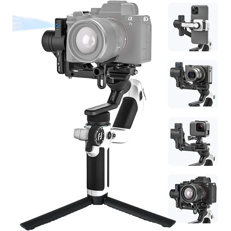 New and Original FeiyuTech SCORP Mini 2 All-in-One 3-Axis Mirorrless Gimbal  Stabilizer