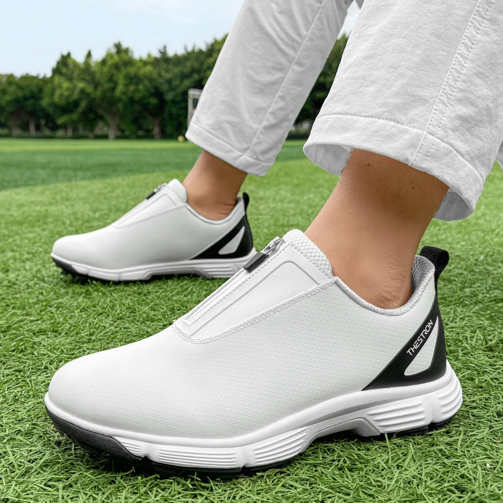 

Men's Golf Shoes Big Size 39-49 Comfortable Non-Slip spikes Golf Training Sneakers for Men