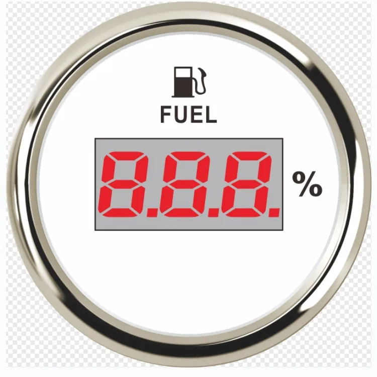 

Fuel gauge + set pointer progressive motor car yacht construction vehicle ship fuel oil quantity digital display oil level gauge
