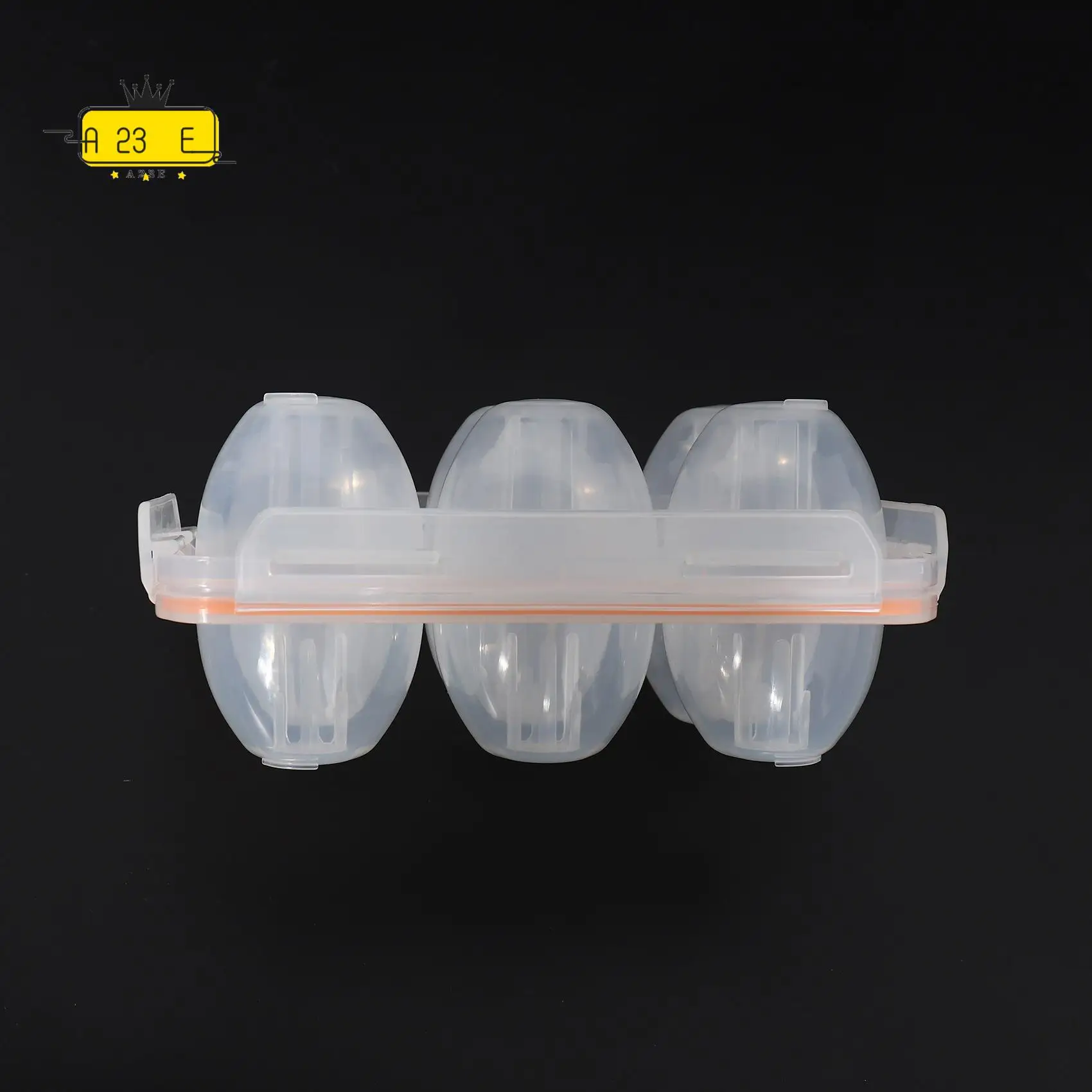 

A23E-Portable Camping Shockproof And Leakproof 6 Eggs Carrier Container Case Eggs Carrier Holder Egg Storage Box Case