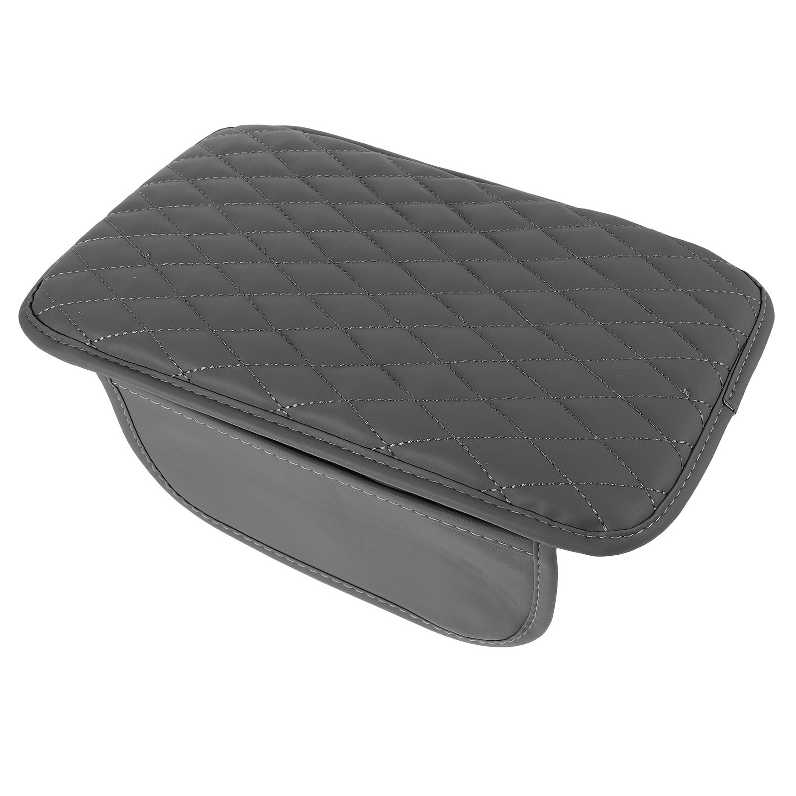 

Car Armrest Box Mat Center Console Cover Storage ganizer Pu Durable Soft Comfort Vehicle Interior Accessories