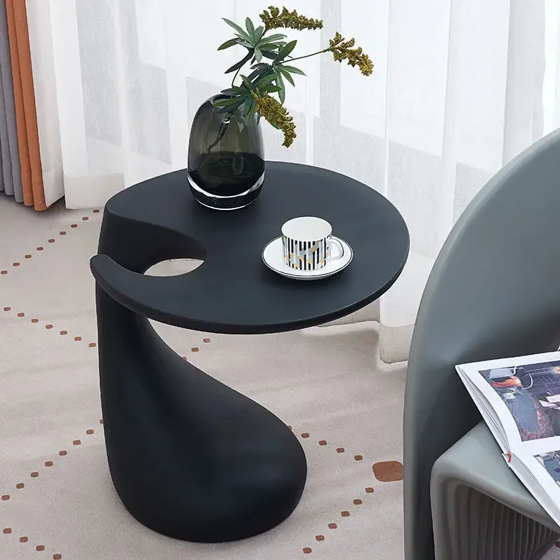 Floor-to-floor Small Side Table Simple Modern Sitting Stool Living Room Sofa Side Table Bedroom Coffee Tables Home Bedside Mesas