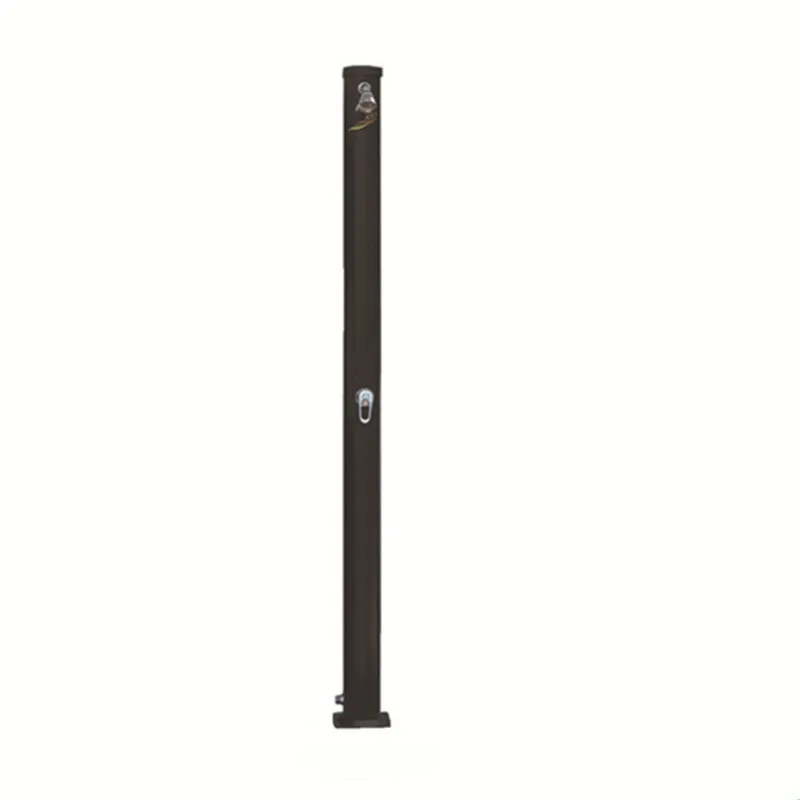 Pool Beach Heated Outdoor Solar Shower Column Shower Faucet
