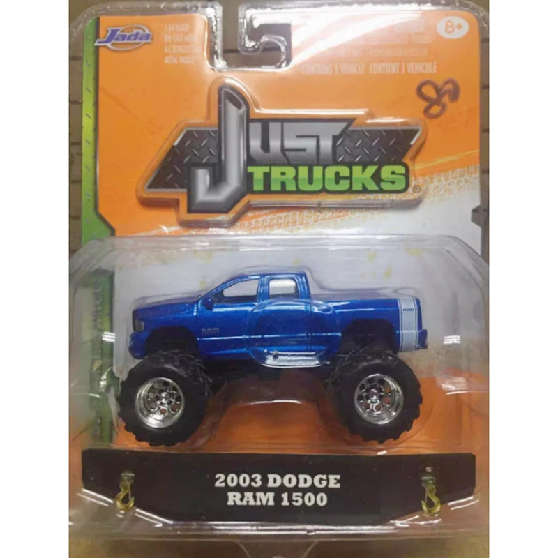 Serie Jada Scala 1:64 2003 Dodge RAM 1500 camioncino Modello di auto in lega Classici Regalo souvenir per adulti Visualizzazione statica