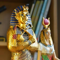Egyptian Travel Sculpture Ornaments, Modern Ornaments, Simple Home Hall Decoration, Pharaoh Furnishings, Ancient Egyptian Legend