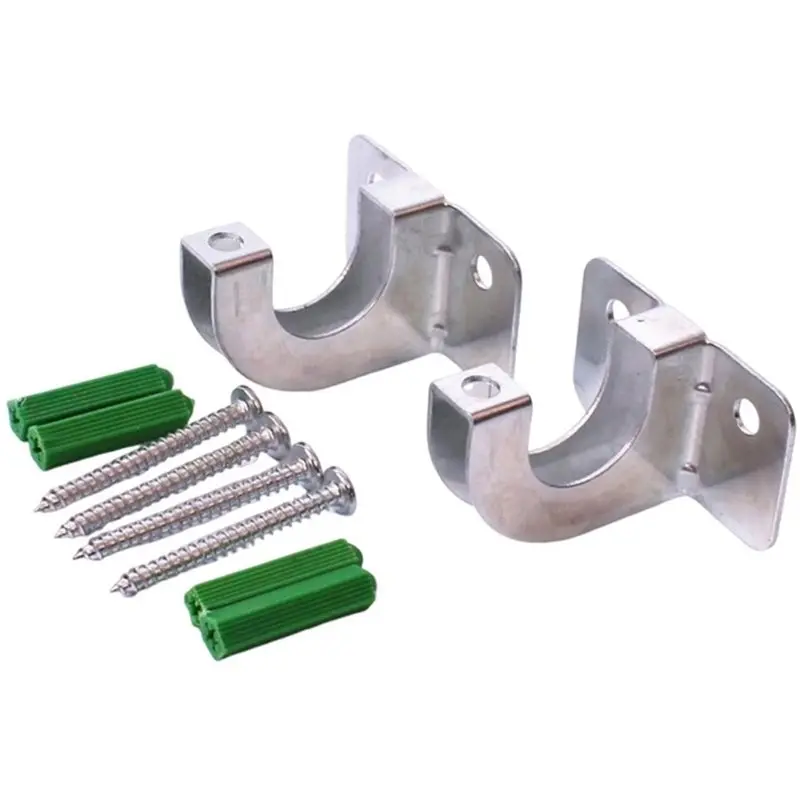 M11K-Rustproof Garden Hose Reel Wall Hangers 2Pcs With Screws Storage Rack For Water Backyard Ropes Extension Coards Outdoor