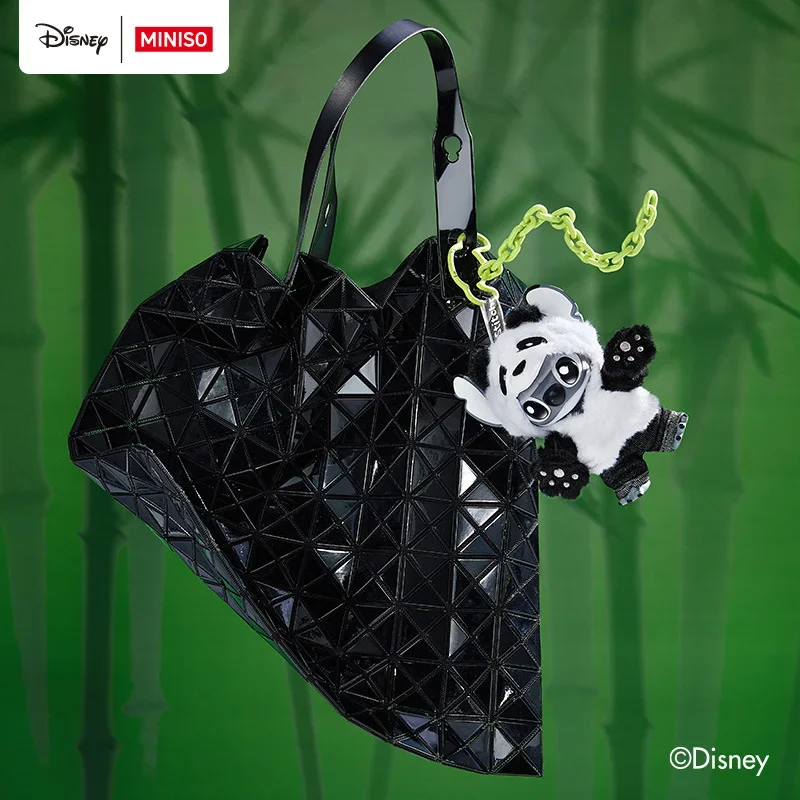 2025 جديد Miniso ديزني غرزة الباندا النسخة الصينية المنطقة المحدودة أنيمي الشكل المنقولة لعبة من الفينيل سطح المكتب حلية المفاتيح #2