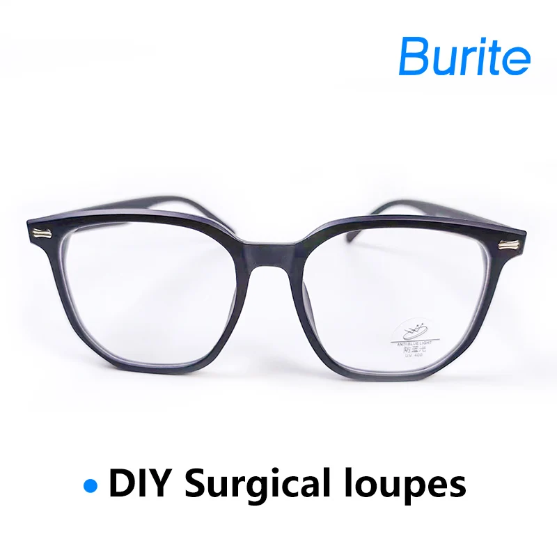 Burite Frame with  Holes Dental Loupe Accessories or Brass with  Holes for Binocular Dental Loupes Magnifier Accessory Part