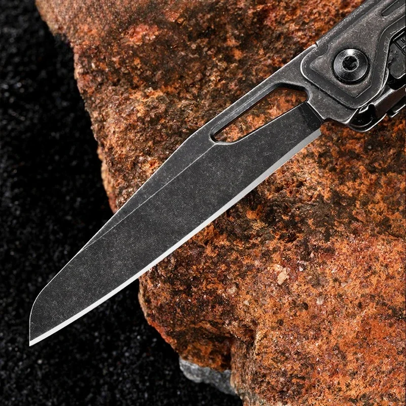 BHBT 19 في 1 سكين متعدد المهام EDC سكين الجيب المحمولة في الهواء الطلق التخييم بقاء أداة متعددة الوظائف أداة متعددة مع بت