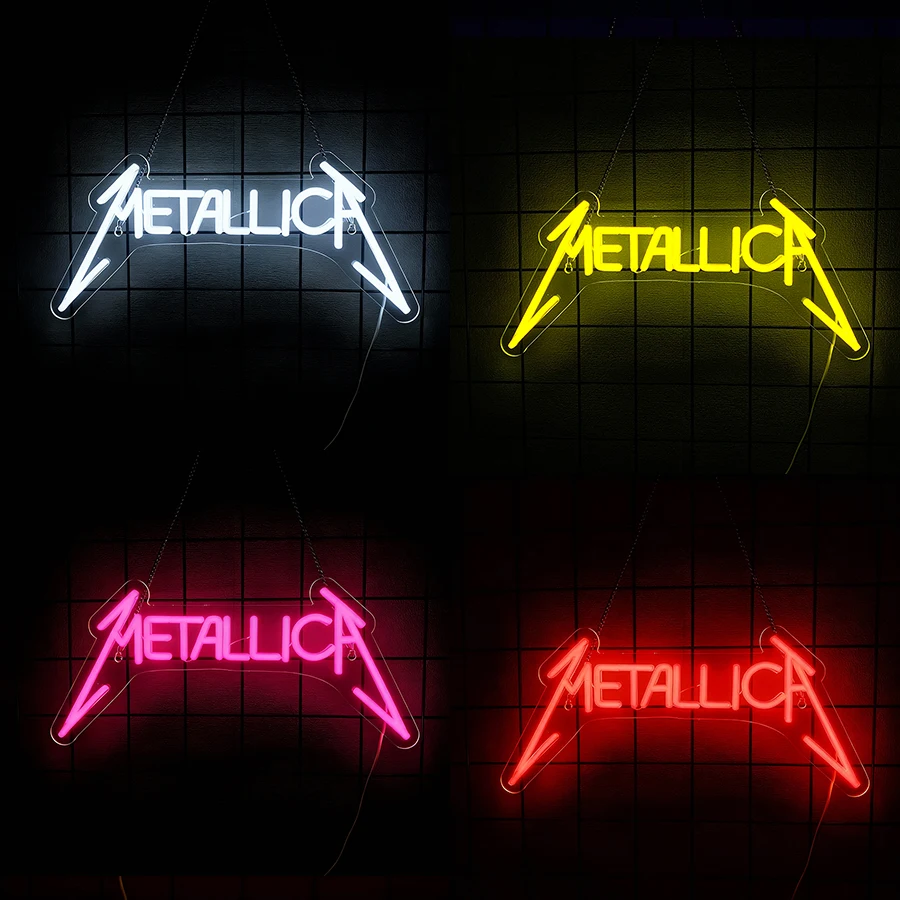 Música led sinal de luz néon para estúdio ktv banda bar arte homem caverna quarto loja decoração parede, alimentado por usb