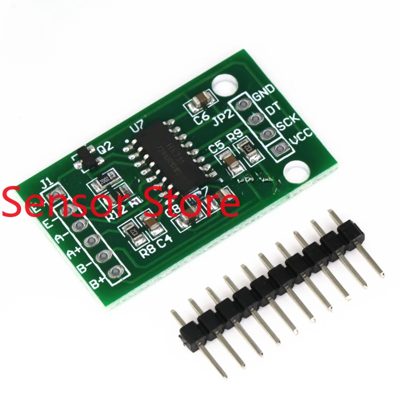 5PCS HX711 Module Weighing Sensor Dedicated 24 Bit Precision AD  Pressure  New Small Volume