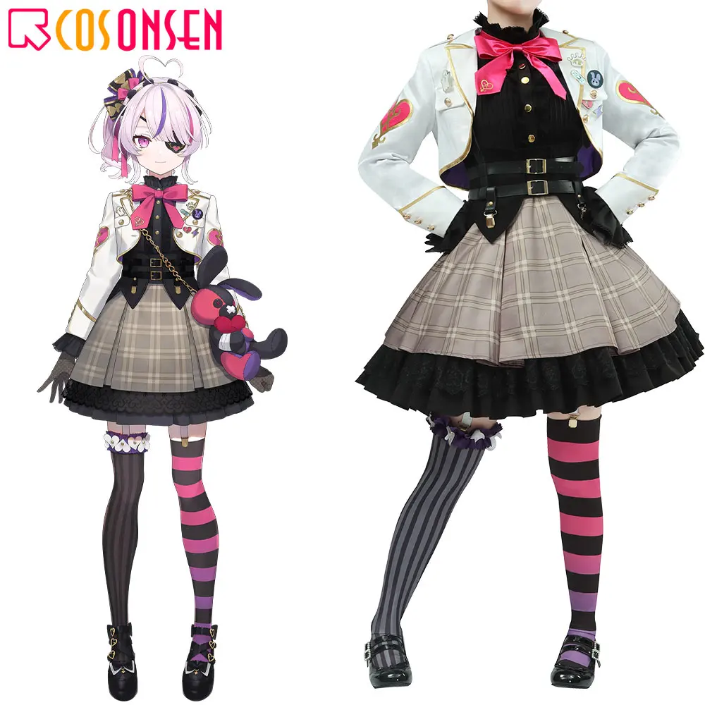 

VTuber Iluna Maria Marionette Cosplay Costume Virtual YouTuber Maria Uniform Full Set Anime Halloween Role Play Clothing