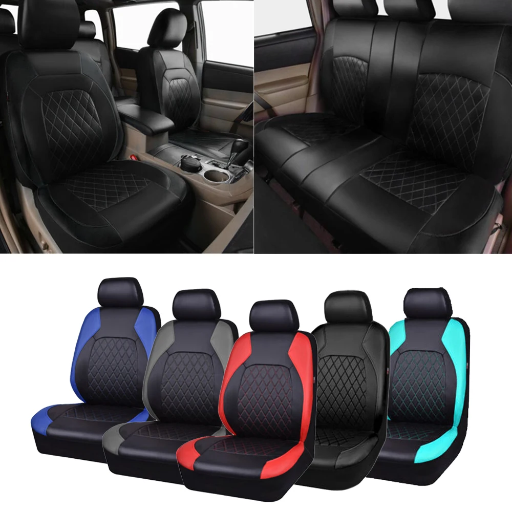 

Car Seat Covers For VOLVO C30 C70 S40 S60 S80 S90 V40 V50 V60 XC40 XC60 XC70 XC90 Front/Rear Leather Car Seat Protector Cushion