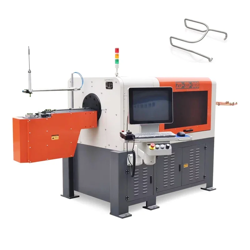 Automatic CNC 3D wire bending machine 3-8mm from factory direct sales wire forming machine