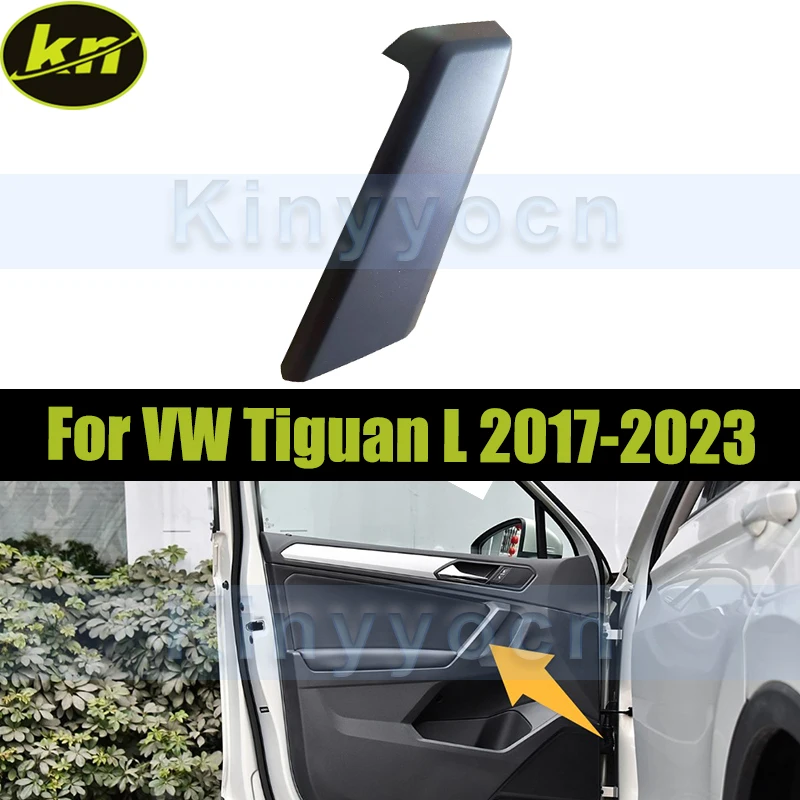 

Car Interior Door Handle Cover Armrest Pull Handle Lid Black For Volkswagen VW Tiguan L 2017-2023