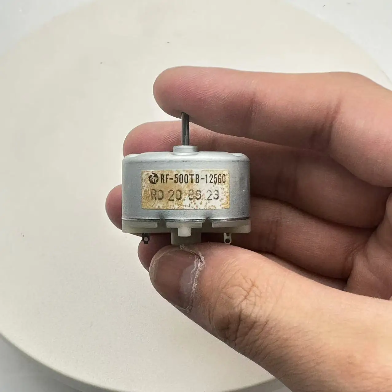 MABUCHI RF-500 TB-12560 DC 5V6V9V12V Mini 500 Elektrische Motor Micro 32 MM Ronde Spindel Motor 5600 RPM Presious Metalen Borstel motor