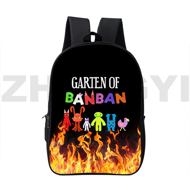 

Fashion Casual Executive Backpack Men Garten of BanBan 2 Print Backpacks 3D Cute Anime Schoolbags for Girls 16 Inch Laptop Bags