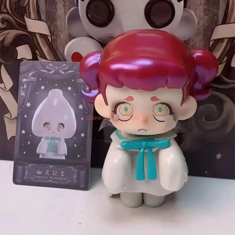 Kasa Not A Villain Series Blind Box, figura de Anime de chica de estilo oscuro, caja misteriosa, modelo coleccionable, adorno, decoración, juguete, regalo sorpresa