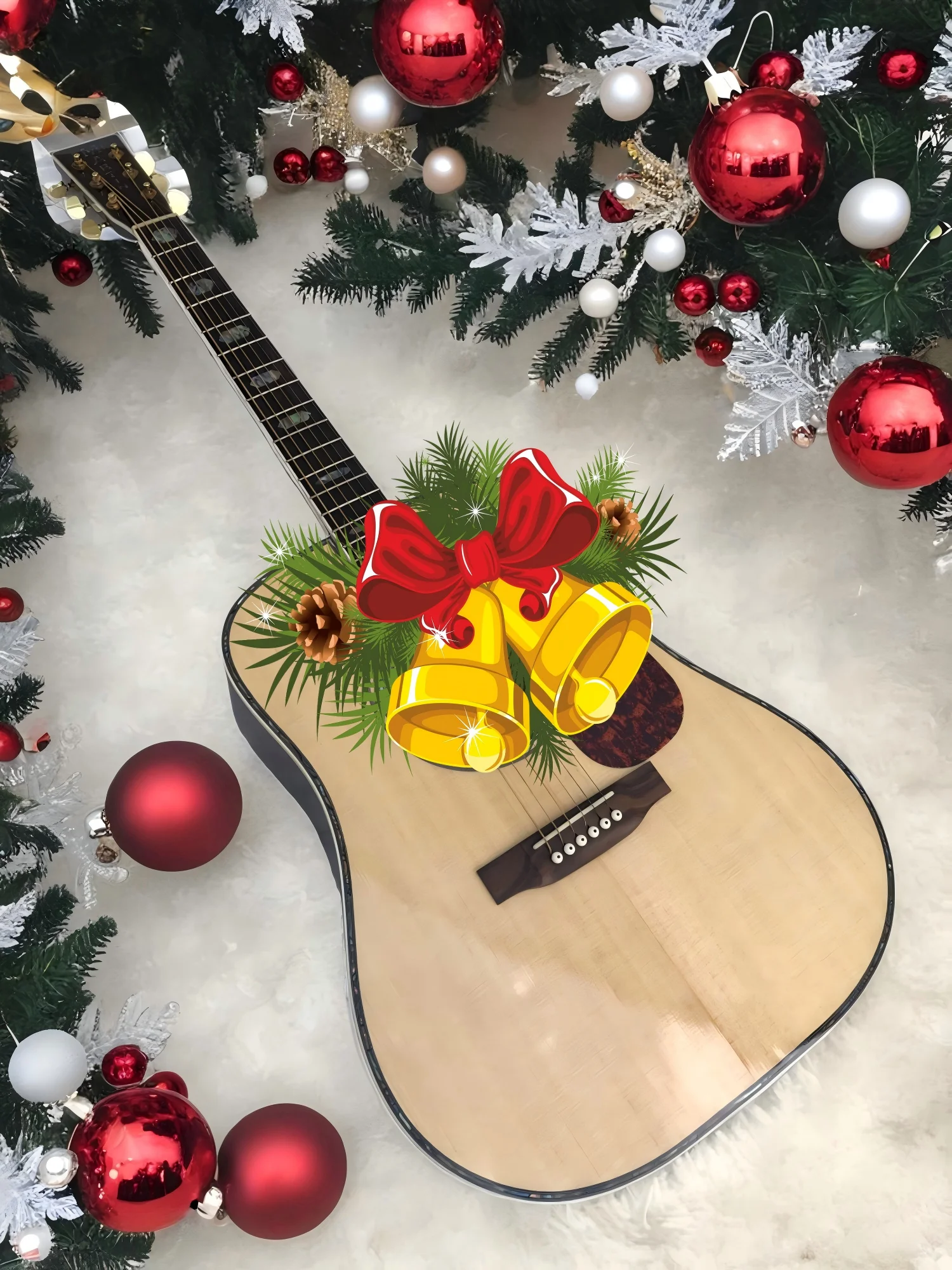 

Customized M-D45 41-Inch Acoustic Electric Guitar Solid Spruce Top Rosewood Fingerboard 20 Frets 6 Strings