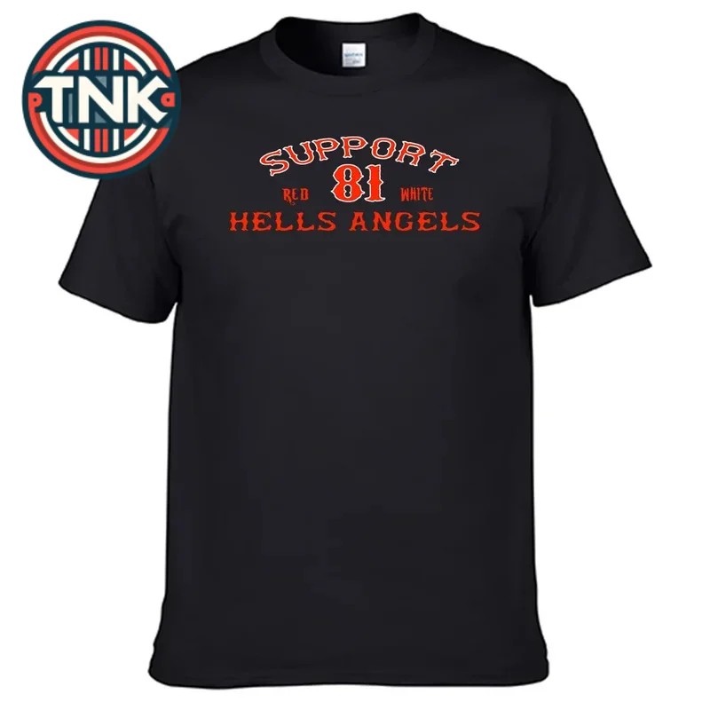 

Support 81 Hells Angels T Shirt 100% Cotton Top Sales Shirt N08