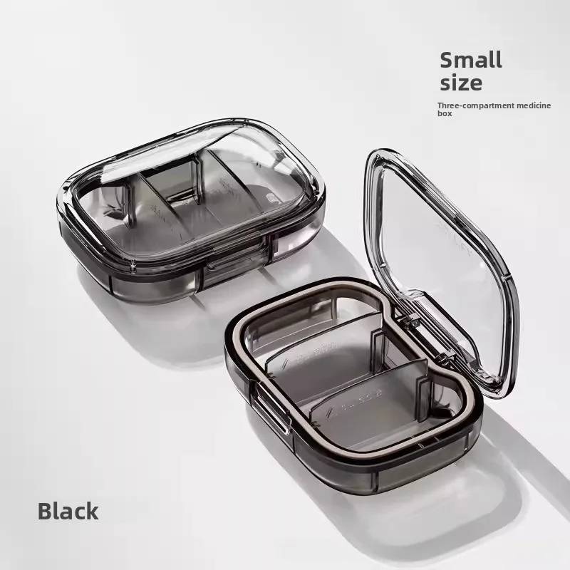 

Portable Travel Pill Box Sed Week Long Daily Tee Meals on the Go Busin Trip Medicine Organizer Storage Container