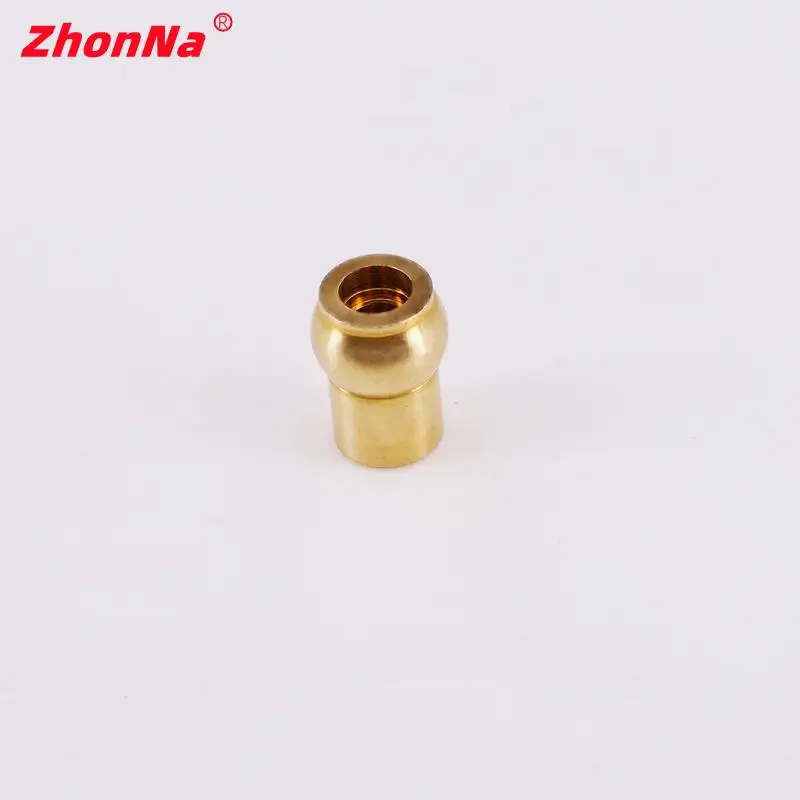 9x16Mm 5.6Mm Laser Diode Perumahan CaseShell Musim Semi dengan Logam 200nm-1100nm Lensa Collimating DIY untuk Modul LD Bahan Kuningan 1 Buah