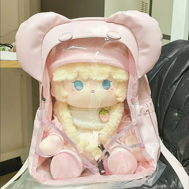 

Ulzzang Ita Bag Cute Girl Large Capacity Kawaii Y2K Doll Bag Backpack 40CM DOLL