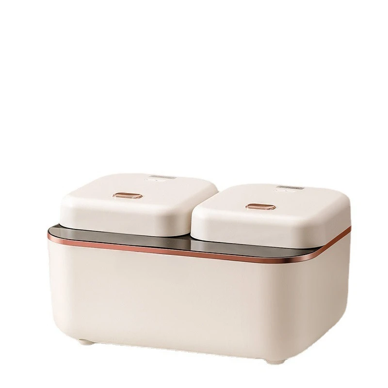

AS-MS80W Rice Cooker Double Ball Rice Cooker Household Left and Right Partition Gemini Double Door