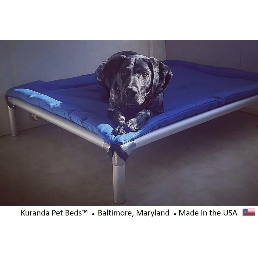 piccolo letto per animali domestici cordura durevole blu royal - 30x20 pollici