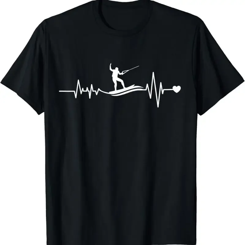 Wakeboard Heartbeat Wakeboarding-Liebhaber T-Shirt