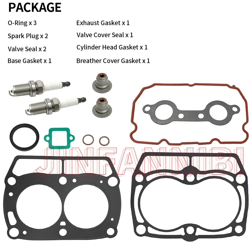 

Комплект прокладок верхнего цилиндра и свечи зажигания для Polaris Ranger 800 6x6 2015 2016 2017