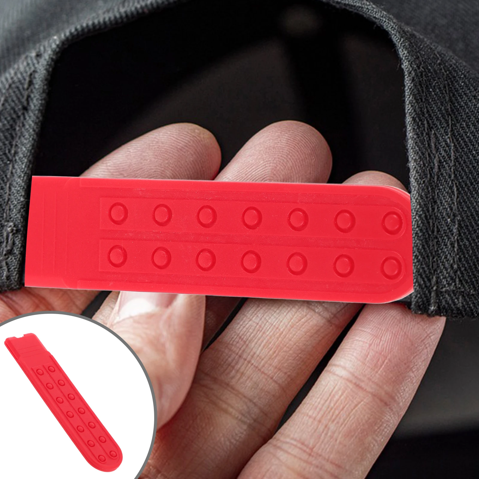 5 مجموعات من البلاستيك قبعة موسع Snapback قبعة قابلة للاستبدال لوازم سهلة التنظيف الحفاظ على أشرطة القبعة القابلة للتعديل موسع Snapback #6