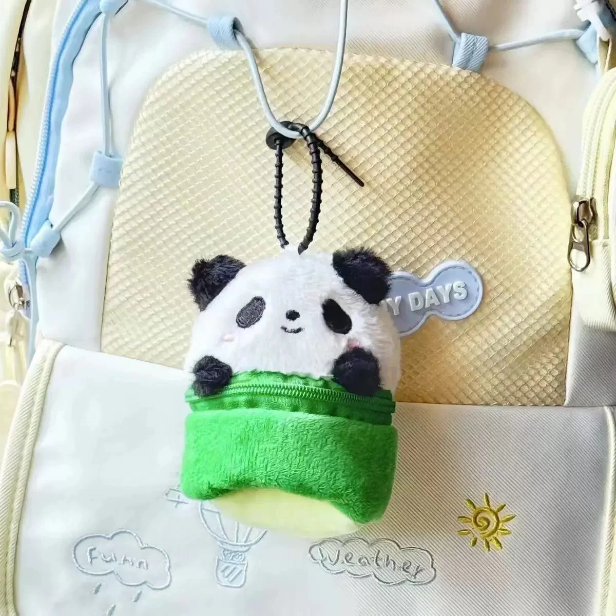 かわいいカピバラのコインパース、かわいいぬいぐるみペンダント、家の装飾、ドーパミンを高める柔らかいぬいぐるみ、パンダの漫画おもちゃ、ティーンガールズギフト