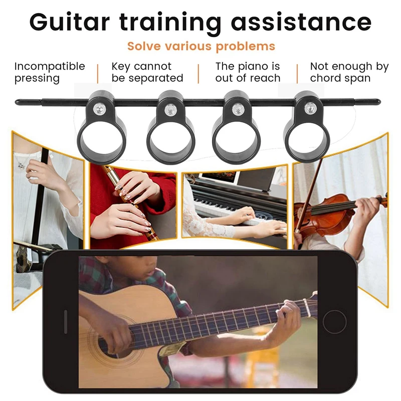 New Guitar Finger Expander Finger Stretcher Finger Trainers Trainer Tool For Guitar Bass Ukuleles Mandolins Piano