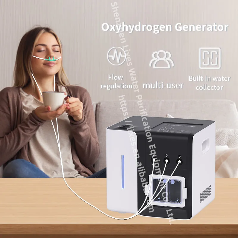 900ml/min hydrogen generator manufacturers directly supply high purity oxy hydrogen generator for household hydrogen machines