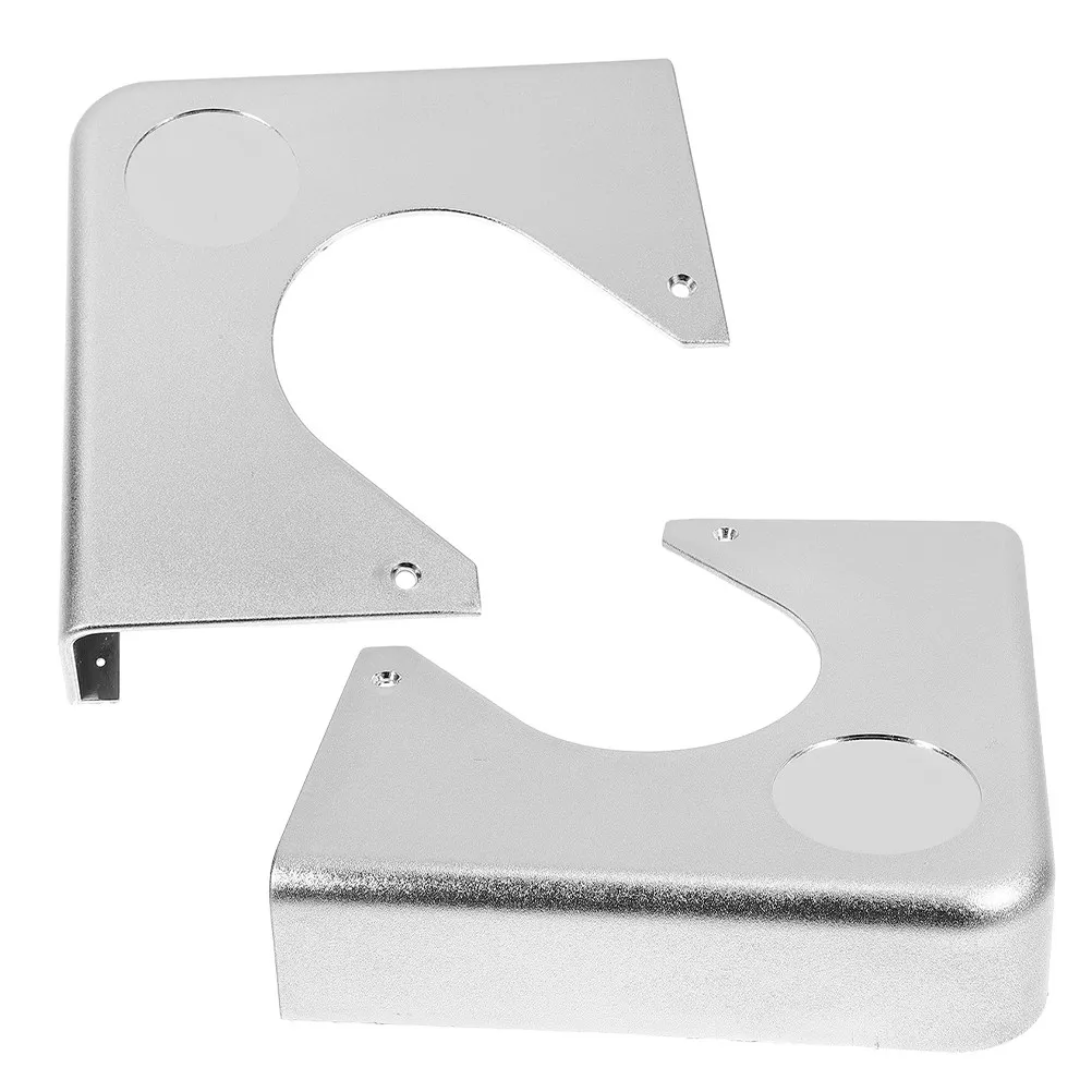 

2Pcs Pool Table Corner Plate Set Metal Guard Resistant Damage Easy Setup Billiard Table Accessories Billiard Corner Plate