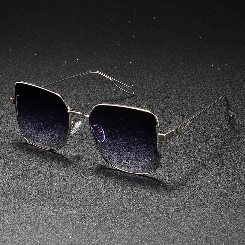 1 Stück quadratische Vintage-Sonnenbrille mit klassischem, ausgehöhltem Design, modischer, schlichter Stil für Outdoor, Strand und Reisezubehör