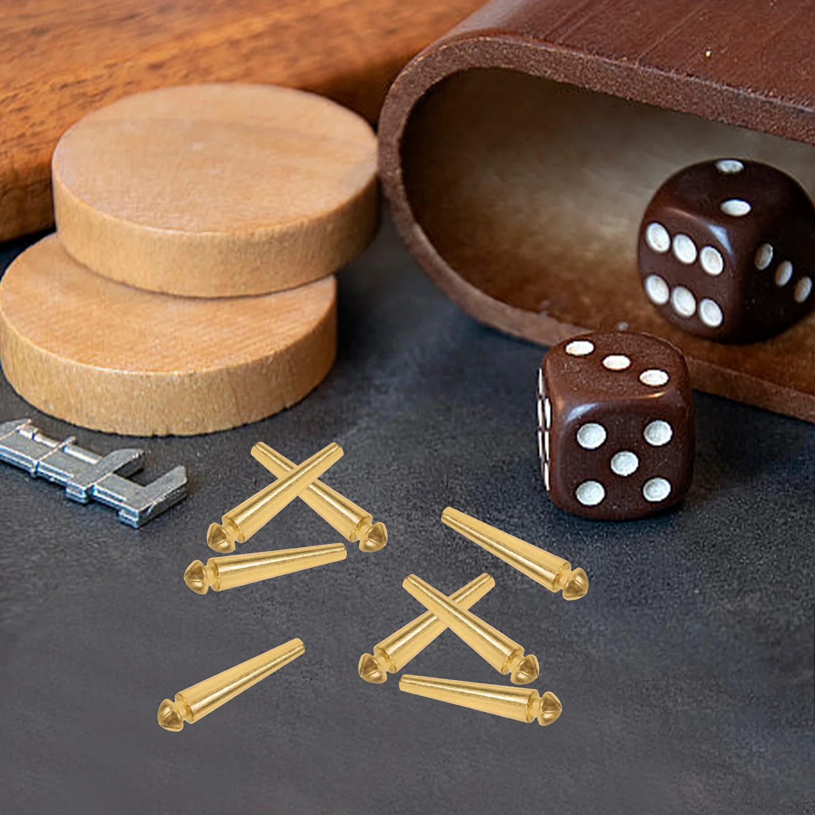 

100pcs Metal Cribbage Accessories Durable Portable Tracking For Cards Chess Room Multifunctional Board Travel Cards Game