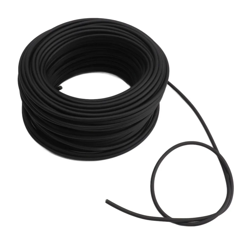 5 مللي متر سياج إلكتروني سلك الجهد العالي سبيكة الداخلية الأساسية مزدوجة معزول نبض كابل لحديقة الزراعة 50 متر/164.0ft